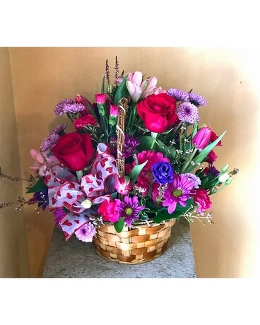Precious Heart Flower Arrangement