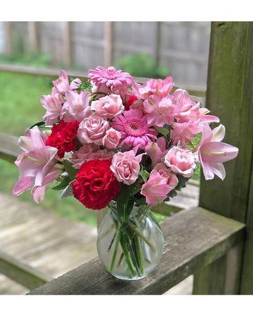 Sweet as Sugar Flower Arrangement