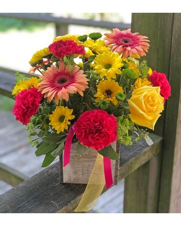 Tuscan Garden Flower Arrangement