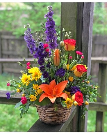 Golden Sunshine Flower Arrangement