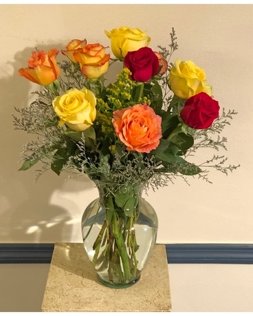 Romantic Surprise Flower Arrangement
