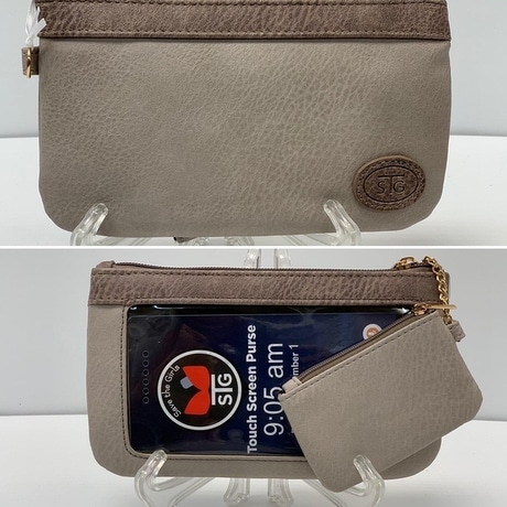 Touch best sale screen wristlet