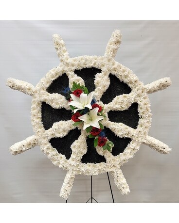 Ship's Wheel Specialty Arrangement