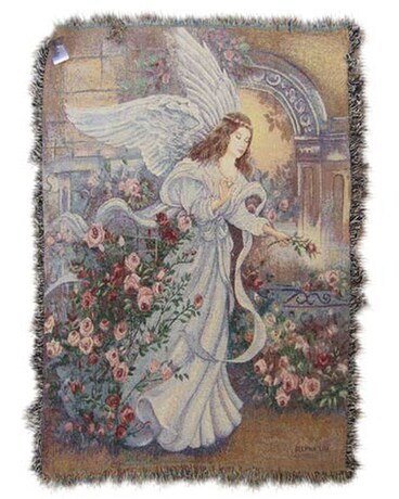 Angel of Love Tapestry Throw Gifts