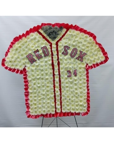Boston Red Sox Jersey Sympathy Arrangement