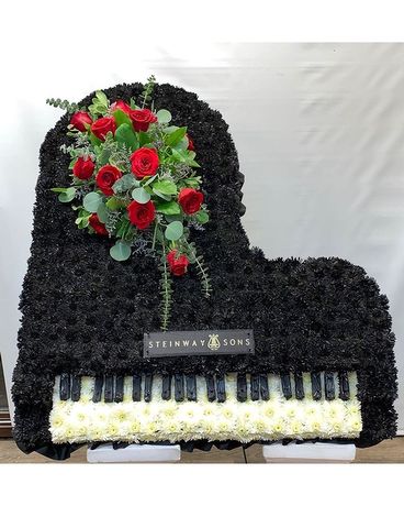 Baby Grand Piano Sympathy Arrangement