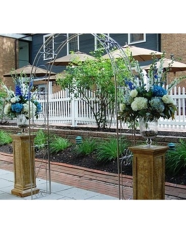 Arch - Double Nickel Wedding Arrangement