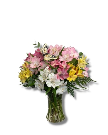 Sweet Alstroemeria Flower Arrangement