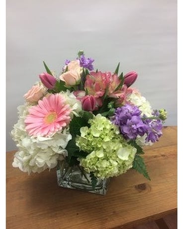 Think Spring Flower Arrangement