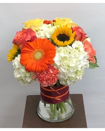 Festive Fall Fashionista Flower Arrangement