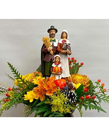 Give Thanks Flower Arrangement