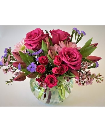 Petite Pinks Flower Arrangement