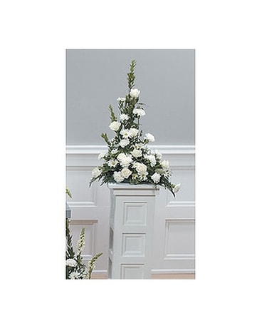 Pedestal Arrangement Flower Arrangement