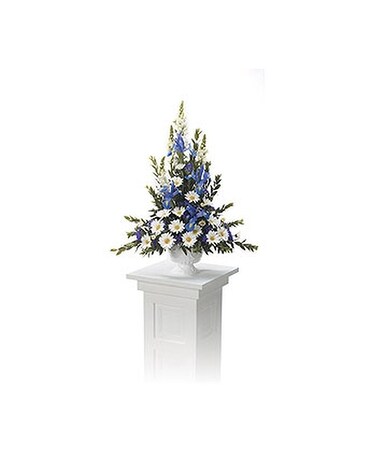 Pedestal Arrangement Flower Arrangement