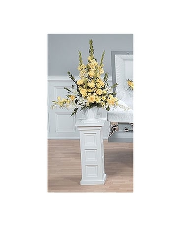 Pedestal Arrangement Flower Arrangement