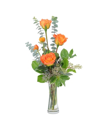 Tangerine Twist Flower Arrangement