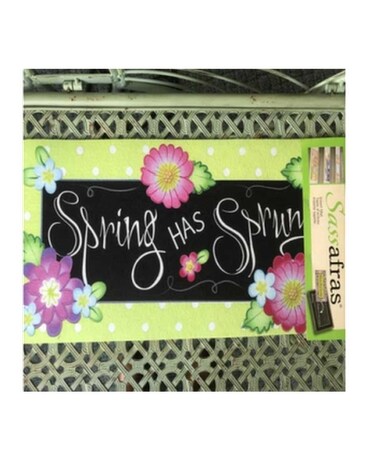 Spring Has Sprung Door Mat Insert In York Sc Hummingbird Forest