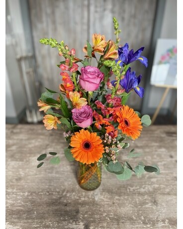 Tall Design $75 Flower Arrangement
