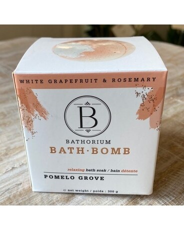 Bathorium Pomelo Grove Bath Bomb Gift Basket