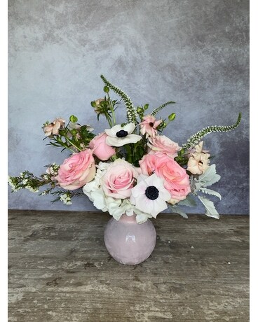 Pretty In Pink Flower Arrangement
