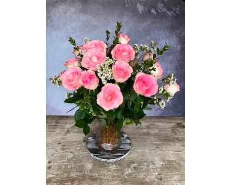 2 Dozen Esperance Roses Flower Arrangement