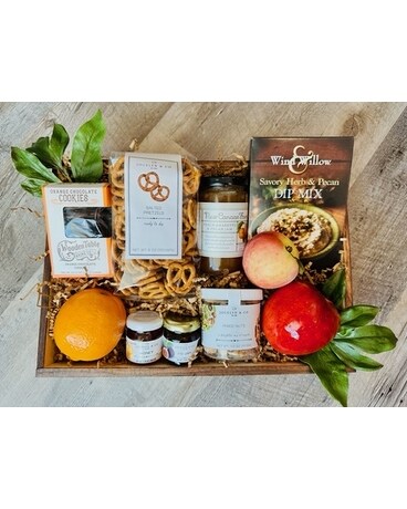 Sweet & Savory Gourmet Crate Gift Basket