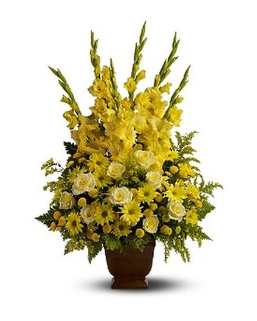 Teleflora's Sunny Memories - by Lary's Florist & D Flower Arrangement