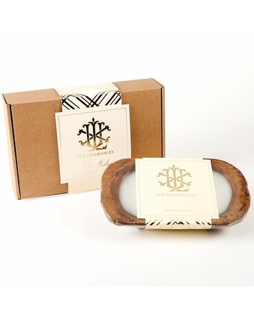 Creme Brulee Lux 3 Wick Dough Bowl Gifts