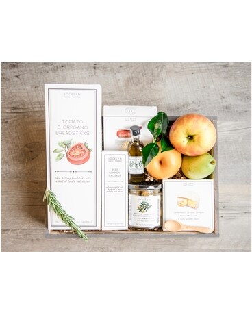Thinking of You Gourmet Crate Gift Basket