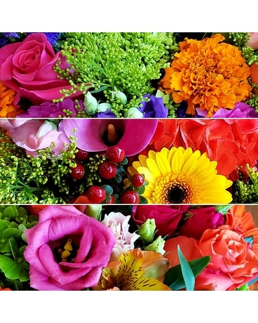 Seasonal Bright Cut Bouquet Bouquet