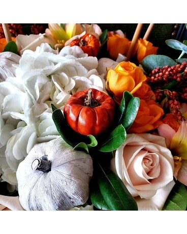 Pumpkin Spice Flower Arrangement