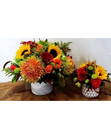 Give Thanks Flower Arrangement