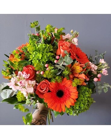 Pumpkin Patch Flower Arrangement