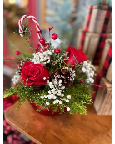 Berry Blizzard Flower Arrangement