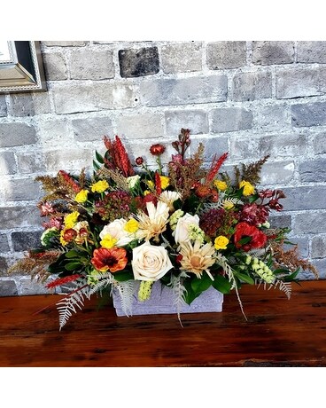 Autumn Harvest Flower Arrangement