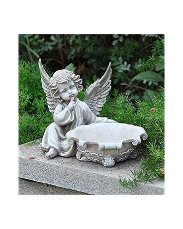 Cherub Bird Feeder