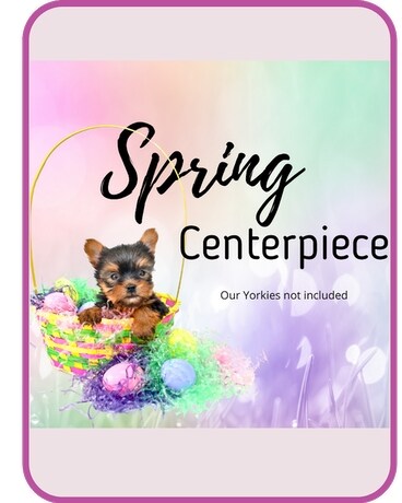 Spring Centerpiece Flower Arrangement