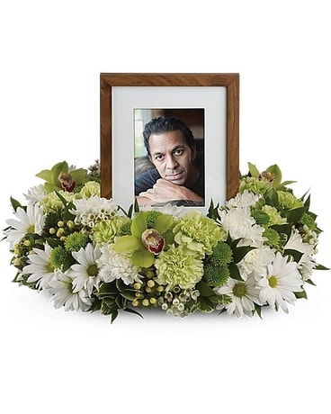 Garden Wreath Flower Arrangement