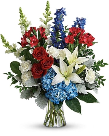 Colorful Tribute Bouquet Flower Arrangement