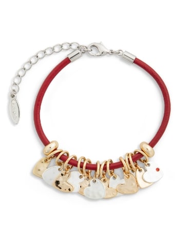 Charm Bracelet - Red Heart Custom product