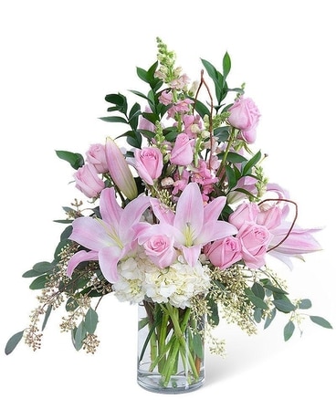 Tickled Pink Flower Arrangement