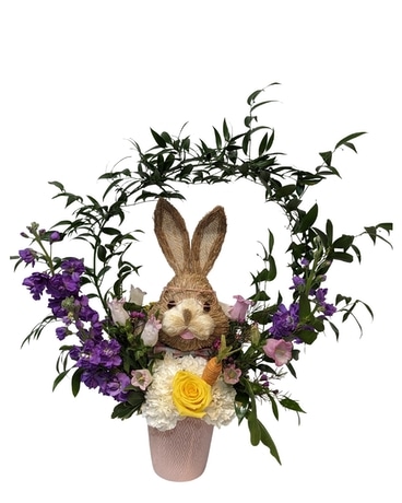 Easter Bunny Flower Arrangement