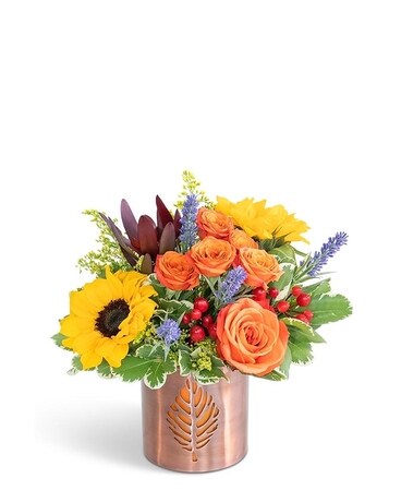 Leaves of Tuscany Flower Arrangement