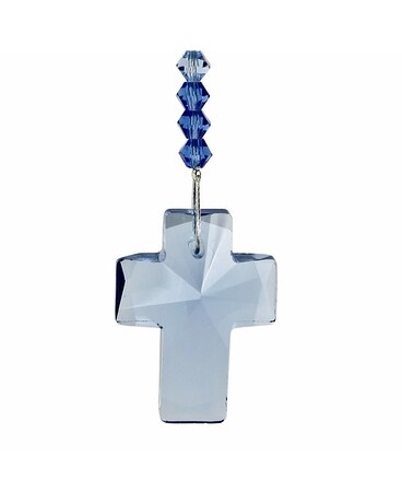 Crystal Cross Suncatcher – Sapphire Gifts