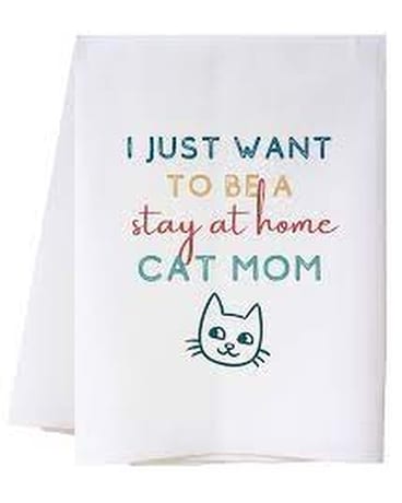 Cat Mom Kitchen Towel Gifts