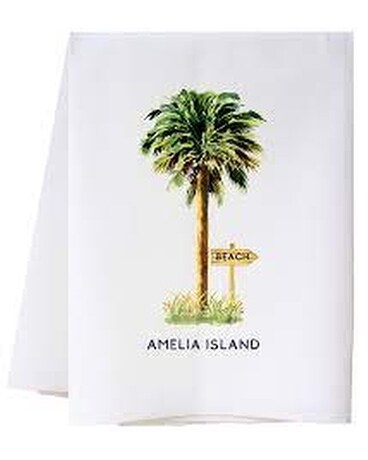 Palm Tree Bonita Springs Kitchen Towel Gifts