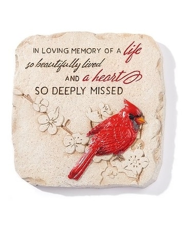 Cardinal Stepping Stone Gifts