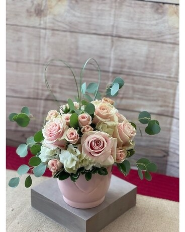 Cupid's Vintage Love Bouquet Flower Arrangement