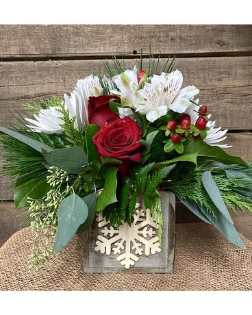 Winter Wonderland Flower Arrangement