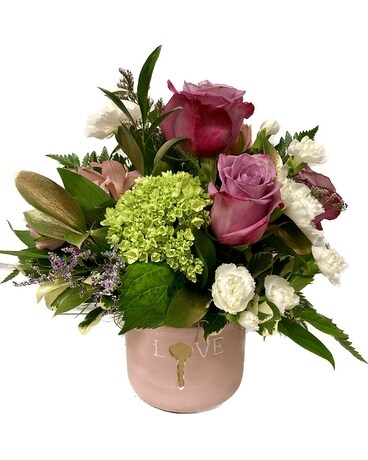 Key To Love Flower Arrangement